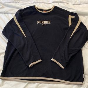 Vintage Nike Purdue fleece pullover size xxl (fits like xl)